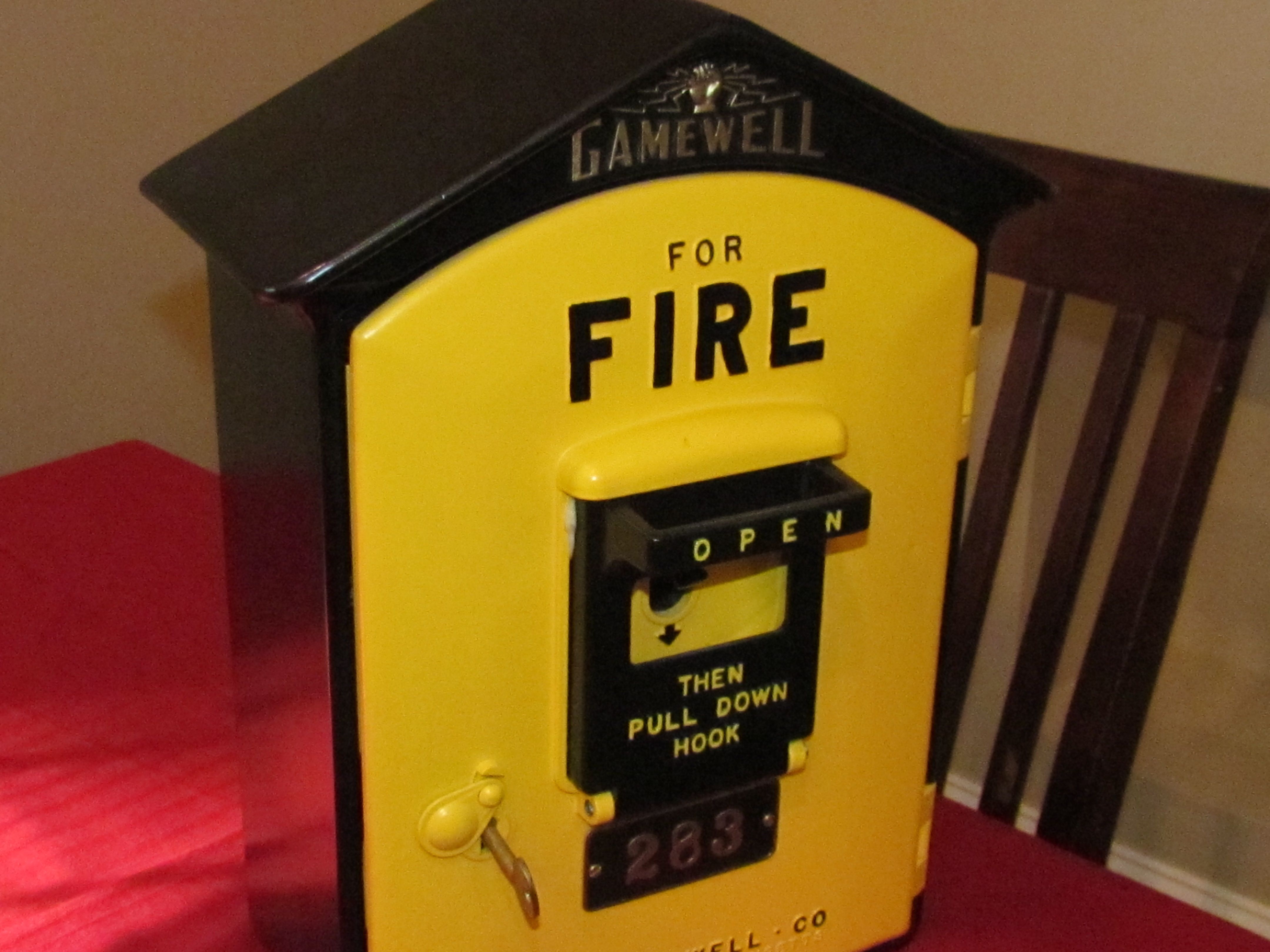 Handmade Restored Fire Box by Dixie Woodworking