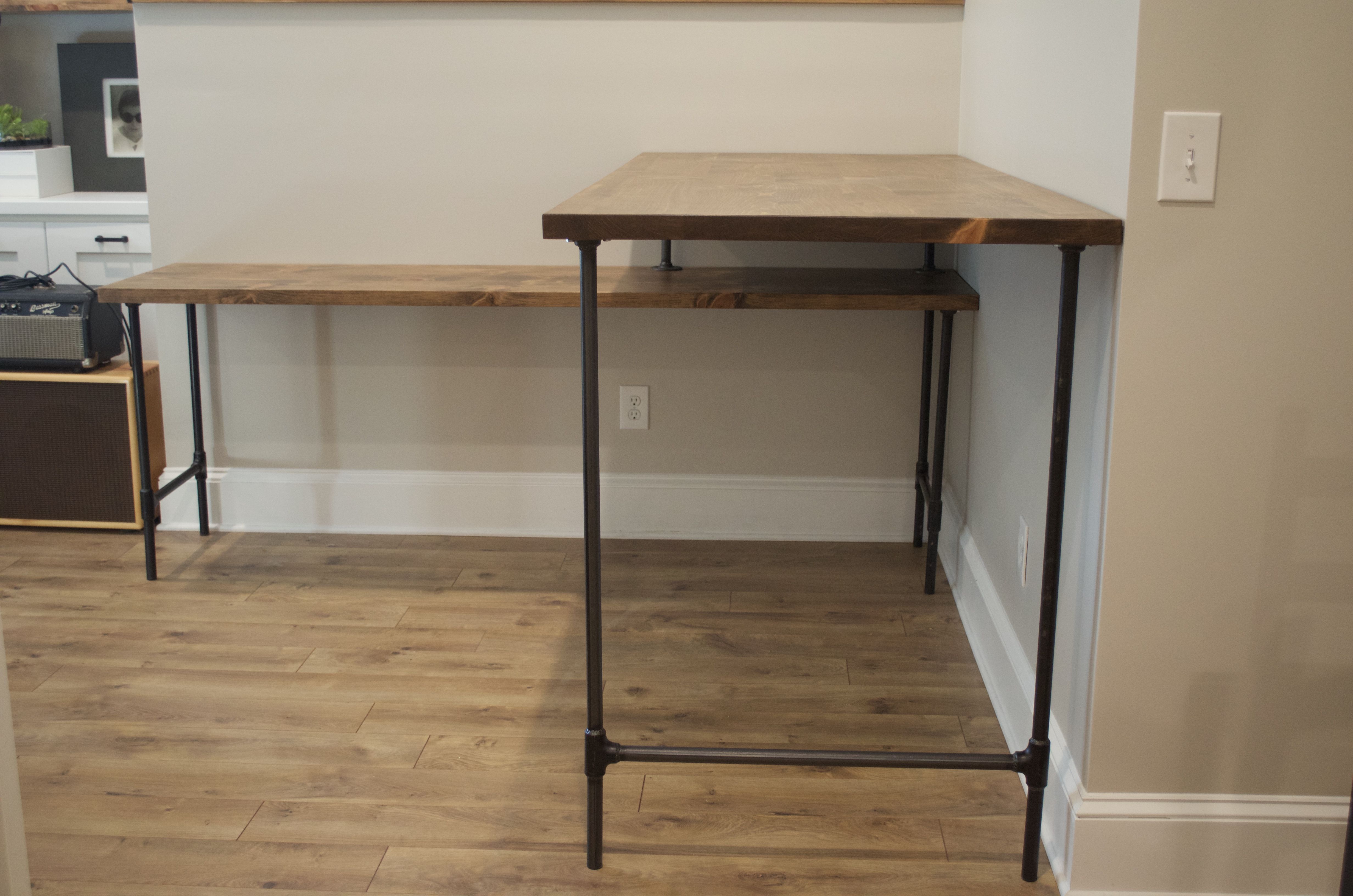 Custom Stand Up Sit Down Desk by Twochair Studio