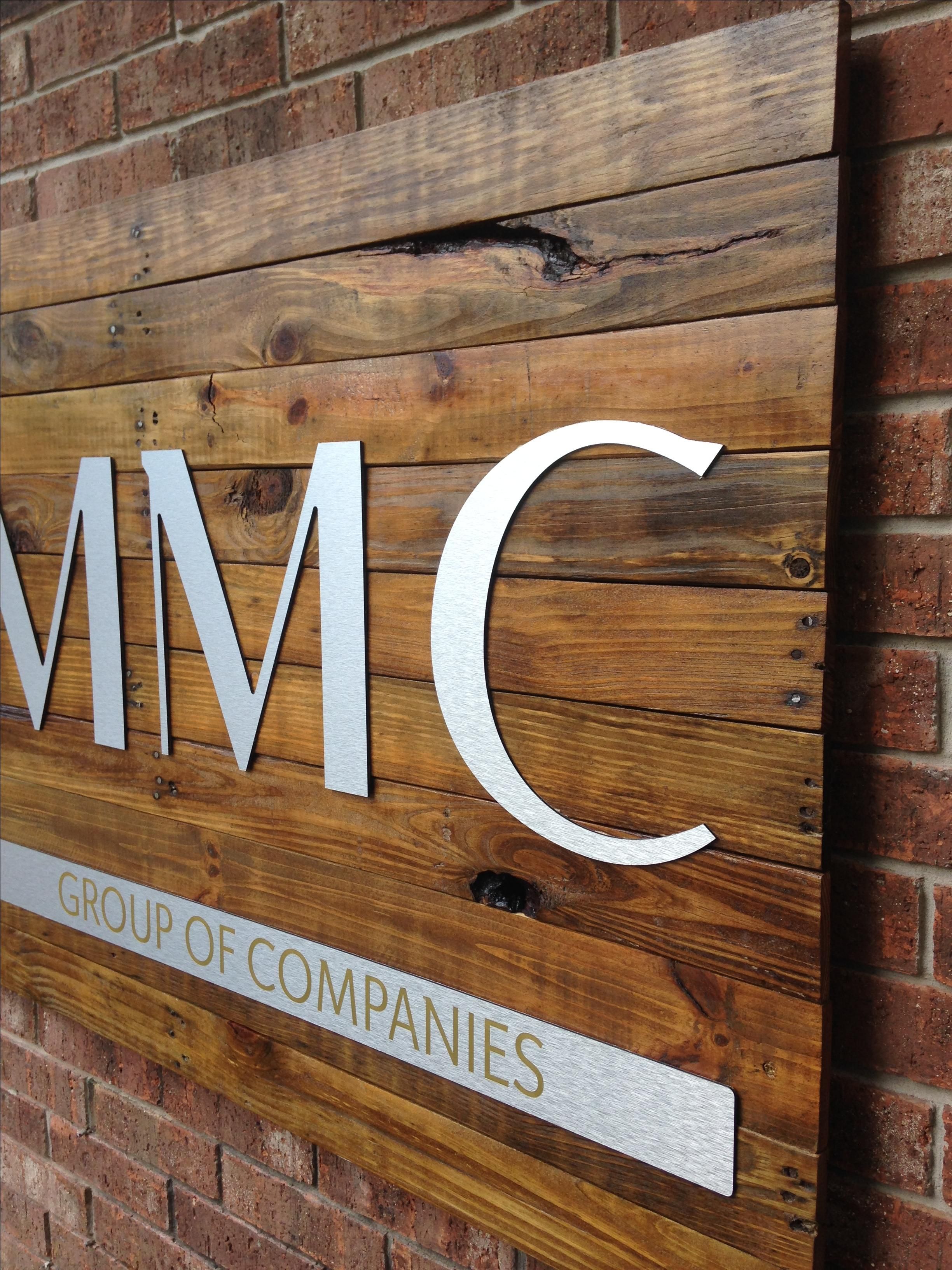 Custom Made Rustic Business Sign by SantaCruz Designs