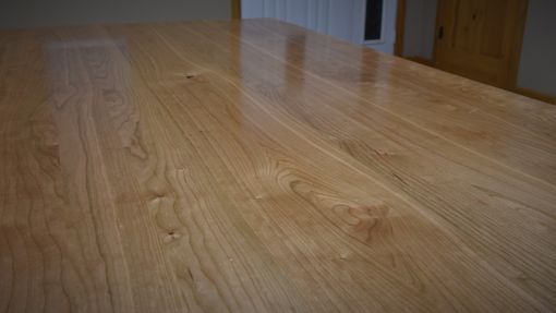 Custom Made Solid Black Cherry Wood Dining Table Top