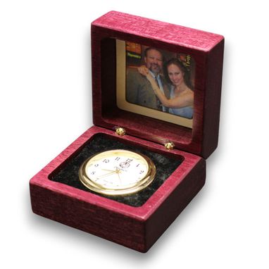 Custom Made Inlaid Engagement Ring Box With Butterfly. Rb-13. Free Shipping And Engraving.