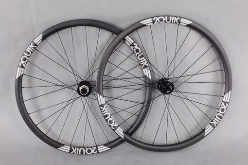 Custom Made 26" 28mm Mtb Carbon Wheelset