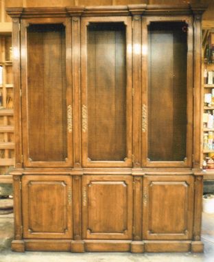 Custom Made #2801 French Provential Display Cabinet