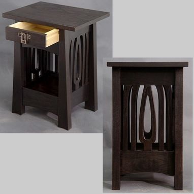 Custom Made Tulip End Table / Nightstand