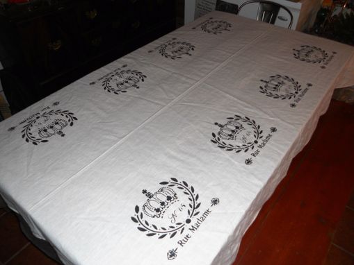 Custom Made Handmade Tablecloth
