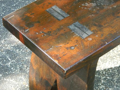 Custom Made Rustic Bench