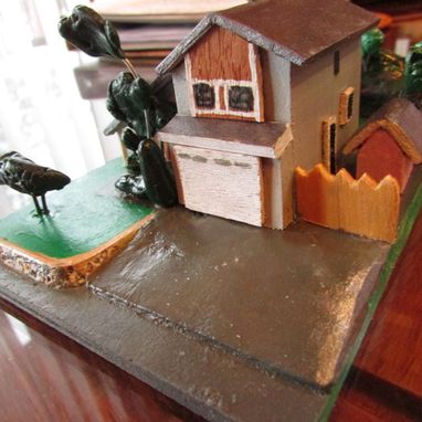 Custom Made Miniature Houses, Buildings, Etc