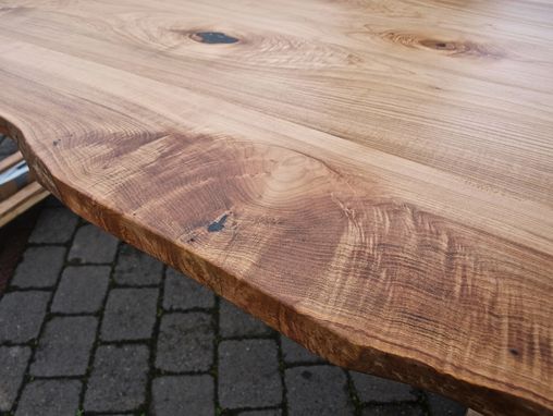 Custom Made Live Edge Maple Table