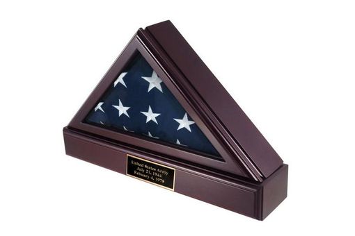 Custom Made Retirement Flag Cases For Military And Public Service Personnel