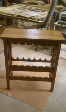 Custom Made Vintner's Wine Valet