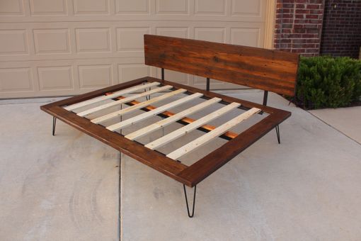 Custom Made Reclaimed Case Study Bed