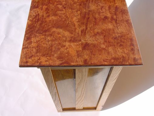 Custom Made Bubinga & Oak Cabinet