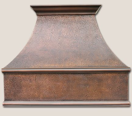 Custom Made Traditional Copper Range Hood 30