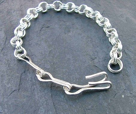 Custom Made Custom Sterling Silver Triple Link Chain