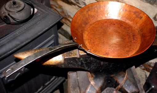 Custom Made Handformed Copper Pan