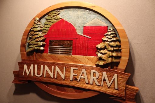 Custom Made Farm Signs | Custom Carved Wood Signs