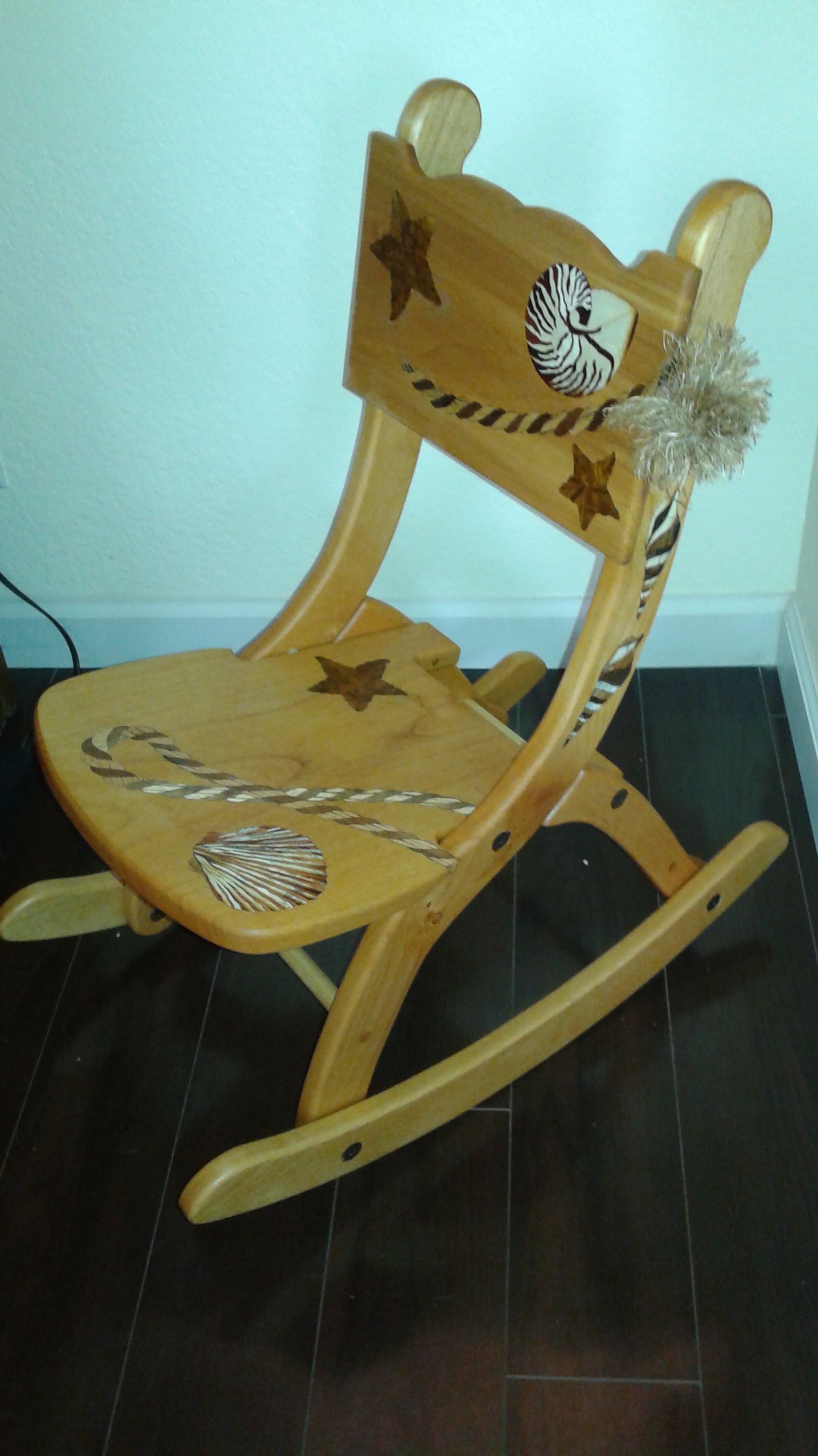 Buy Custom Children S Folding Rocking Chair Made To Order From   258567.1005546 