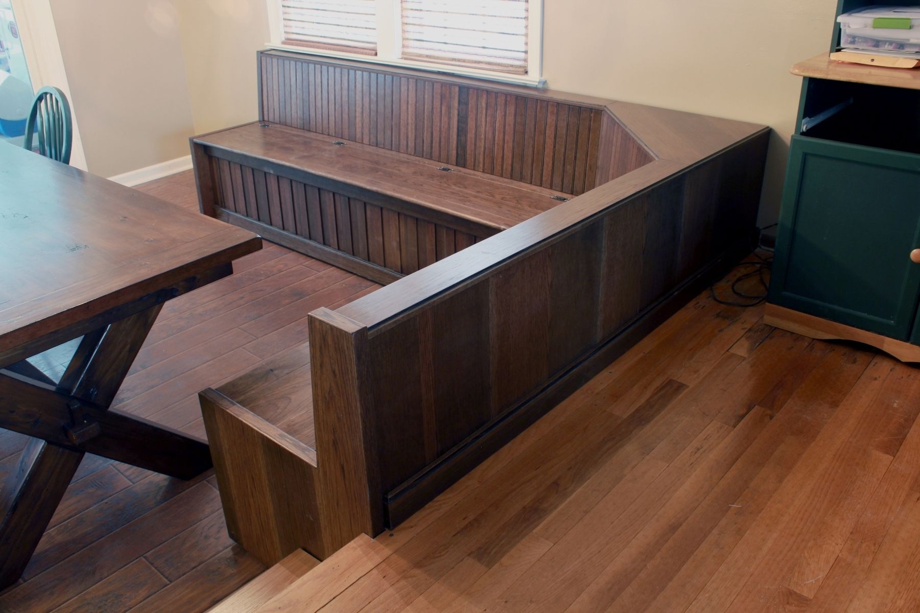 Handmade Custom Built In Dining Room Bench Seating By R J Hoppe Inc. |  Custommade.Com