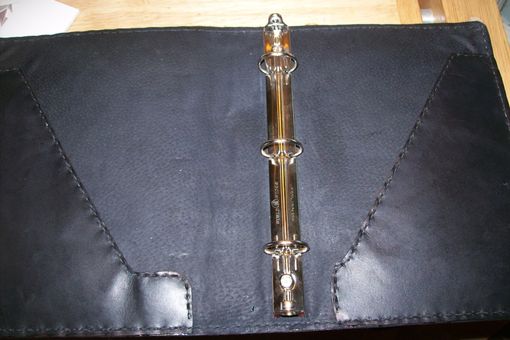 Custom Made Leather Binder