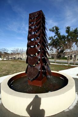 Custom Made Steel Fountain
