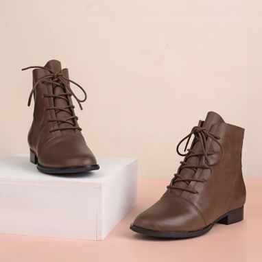 Custom Made Handmade Women Leather Shoes,Ankle Boots,Oxford Women Shoes