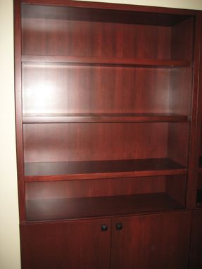Custom Made Office Bookshelves Cabinets