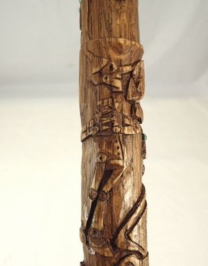 Custom Made Wizard Of Oz Wooden Cane