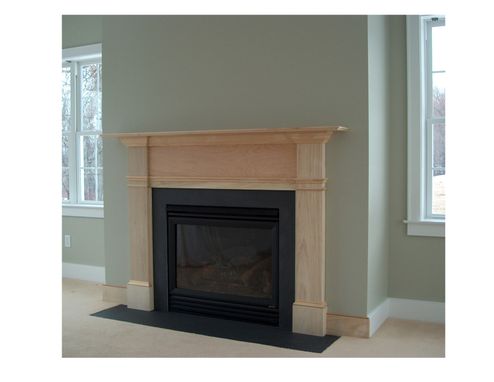 Custom Made Colonial Fireplace Surround