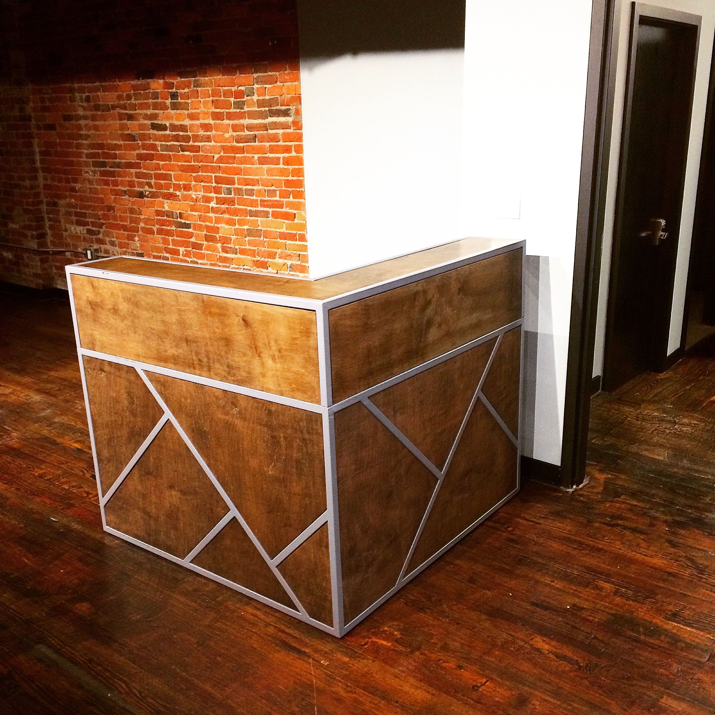 Small reception desk store for sale