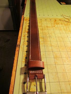 Custom Made Leather Gun Belt