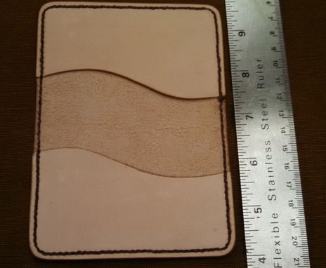 Custom Made Au Naturel Thin Card Front Pocket Wallet