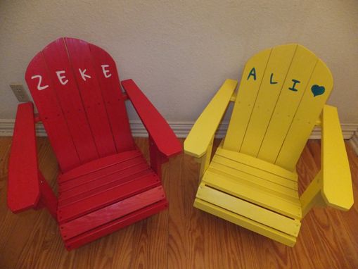 Custom Made Children's Adirondack Chairs