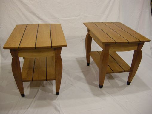 Custom Made Cherry Side Tables