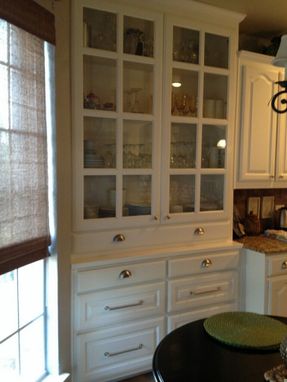 Custom Made Paint Grade China Cabinet