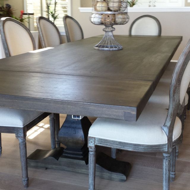 Hand Made Pecan Trestle Dining Table By Santini Custom Furniture Hand Made Pecan Trestle Dining Table By Santini Custom Furniture Custommade Com