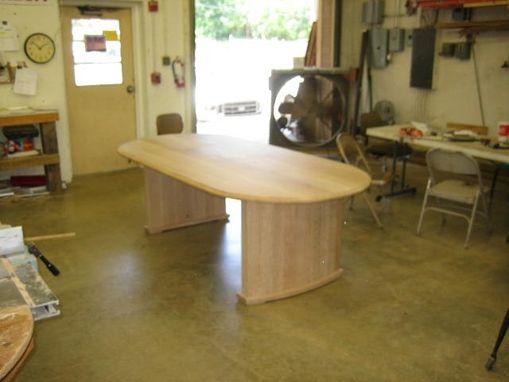 Custom Made Quarter Sawn White Oak Small Conference Table