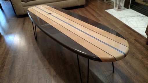 Custom Made Surfboard Coffee Table Old School 60"