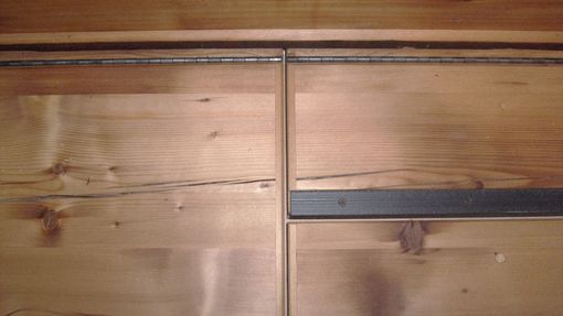 Custom Made Reclaimed Floor - Mudroom Cabinetry