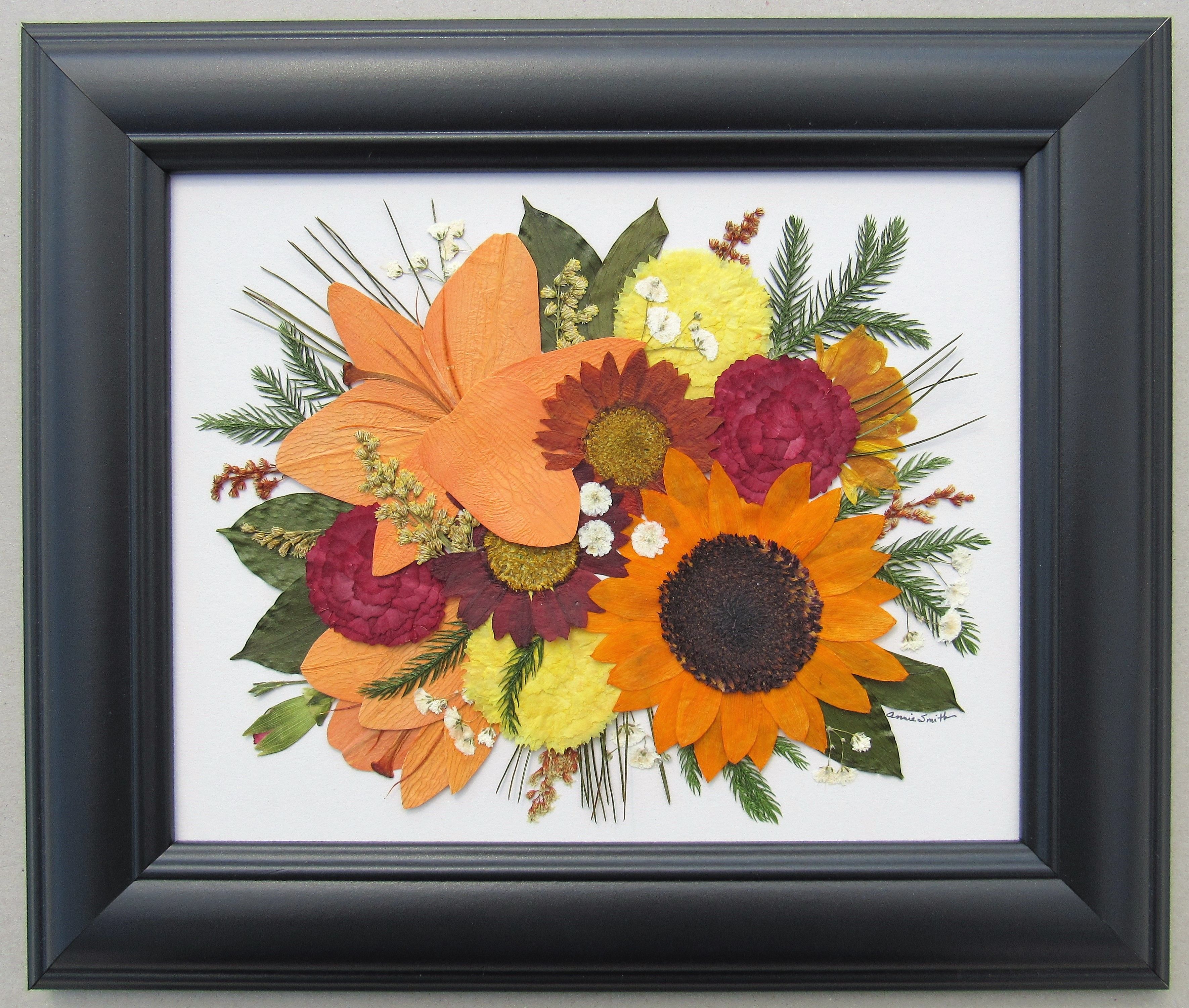 Custom Made Funeral Flowers by Pressed Garden Floral Preservation