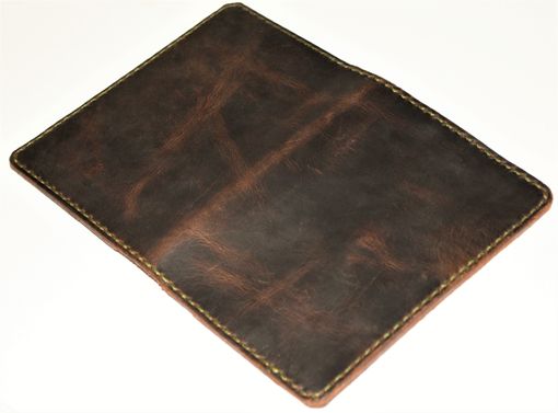 Custom Made Jp Leathercraft Handmade Passport Wallet Blackjack Crazyhorse Leather