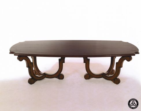 Custom Made #414 Bowed Dining Table