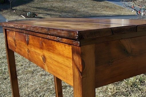 Custom Made Hall Console Table And Writing Desk