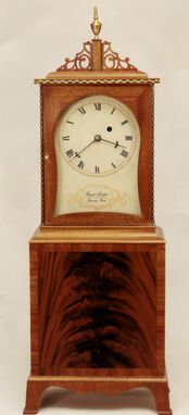 Custom Made 19th Century Thomas Seymour Design Mantle Clock