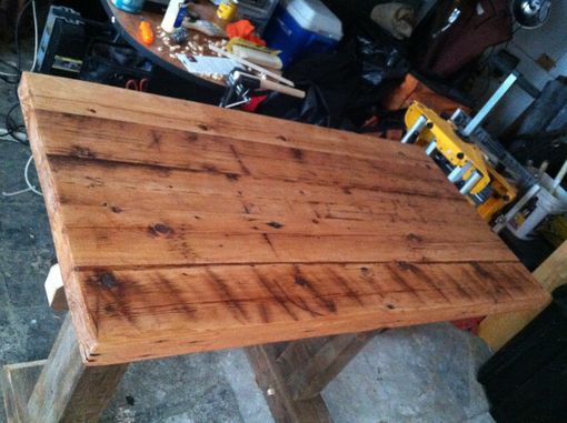 Custom Made Recoverd Barn Wood Dining Table