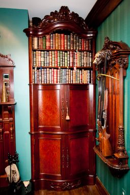 Custom Made Victorian Style Tv Cabinet