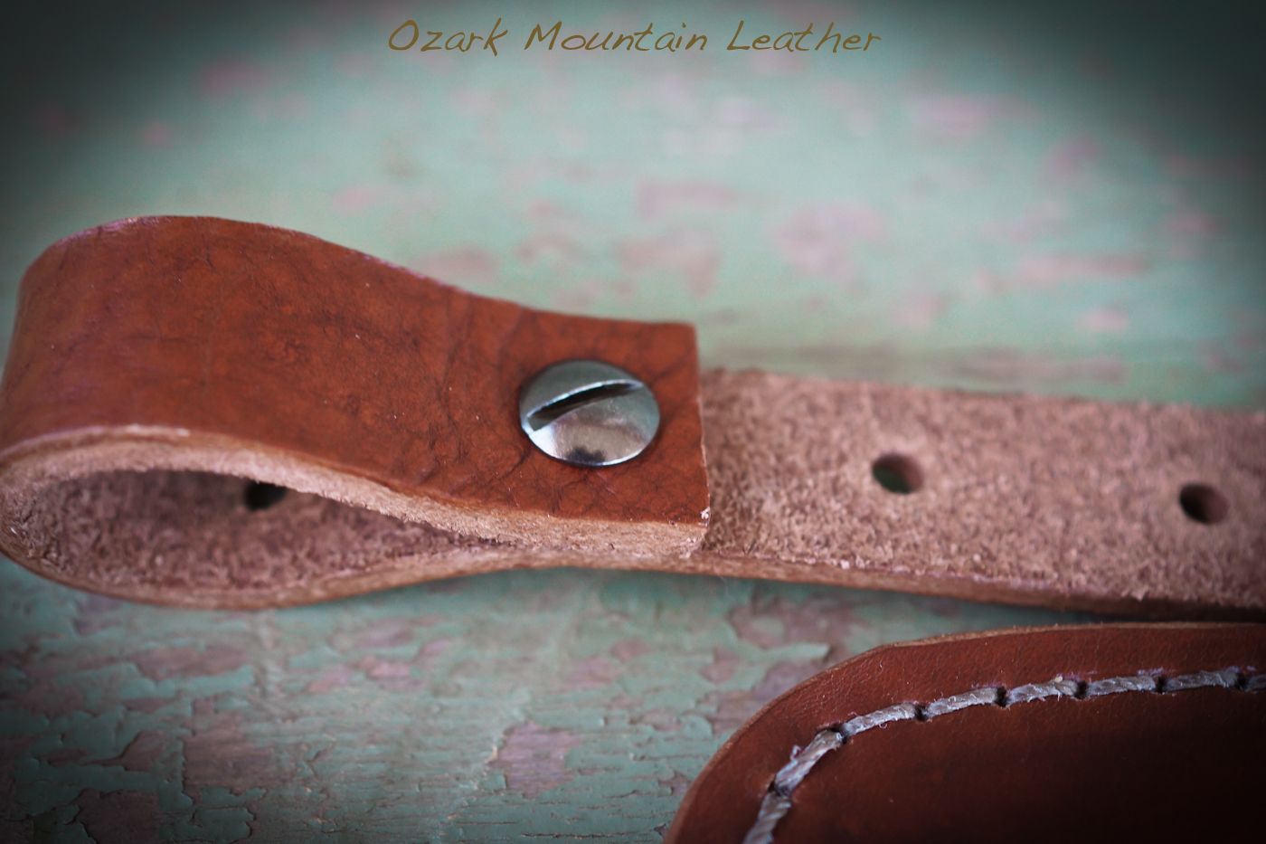 Buy Hand Crafted Custom Made Leather Rifle Sling, made to order from