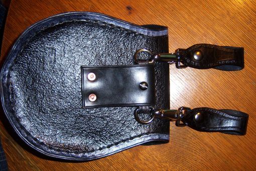 Custom Made Custom Leather Sporran Bag Made To Your Image Specifications