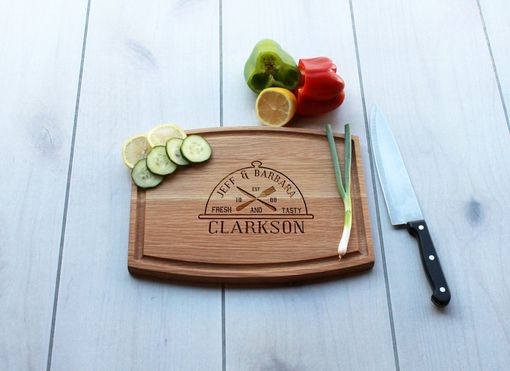Custom Made Personalized Cutting Board, Engraved Cutting Board, Custom Wedding Gift – Cba-Wo-Clarkson