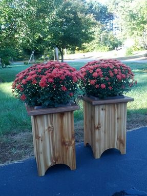 Custom Made Red Cedar Planter