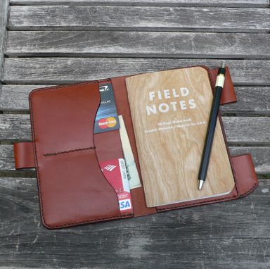 Custom Made Garny - Field Notes Leather Cover - Notebook Journal Wallet